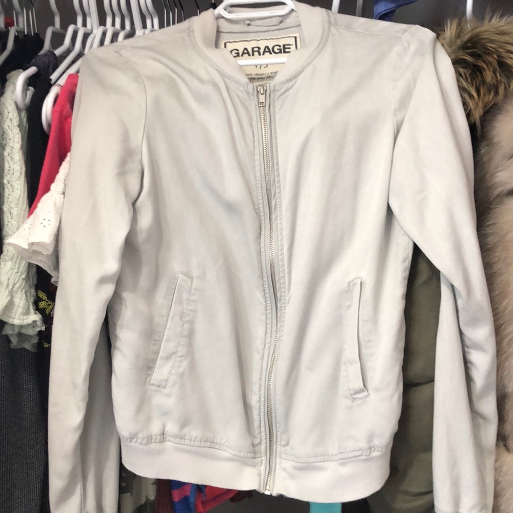 Garage bomber jacket